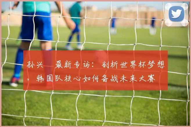 孙兴慜最新专访:剖析世界杯梦想,韩国队核心如何备战未来大赛